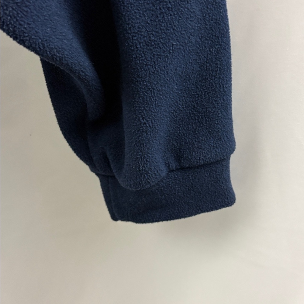 United Parcel Service UPS Sweatshirt Vneck Men’s Size Large Fleece Employee Blue - Picture 7 of 9